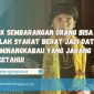 Gak Sembarangan Orang Bisa Inilah Syarat Berat Jadi Datuak di Minangkabau yang Jarang Diketahui